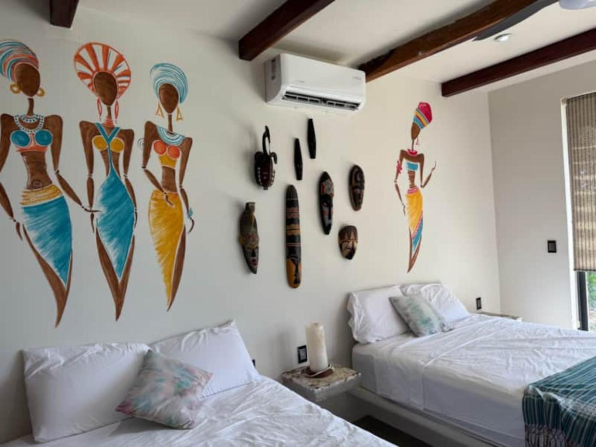 Villa De Las Rocas ปูแอร์โตเอสกอนดิโด ภายนอก รูปภาพ